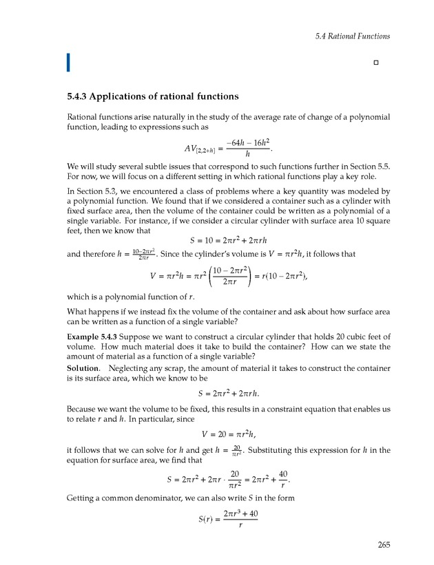 Active Preparation for Calculus - Page 265
